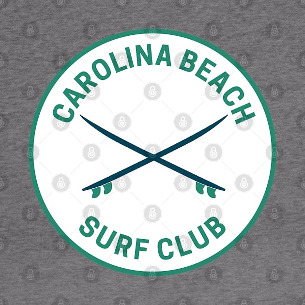 Vintage Carolina Beach North Carolina Surf Club by fearcity